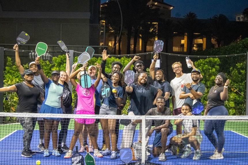 Sunday night crew — paddles up at Baha Mar